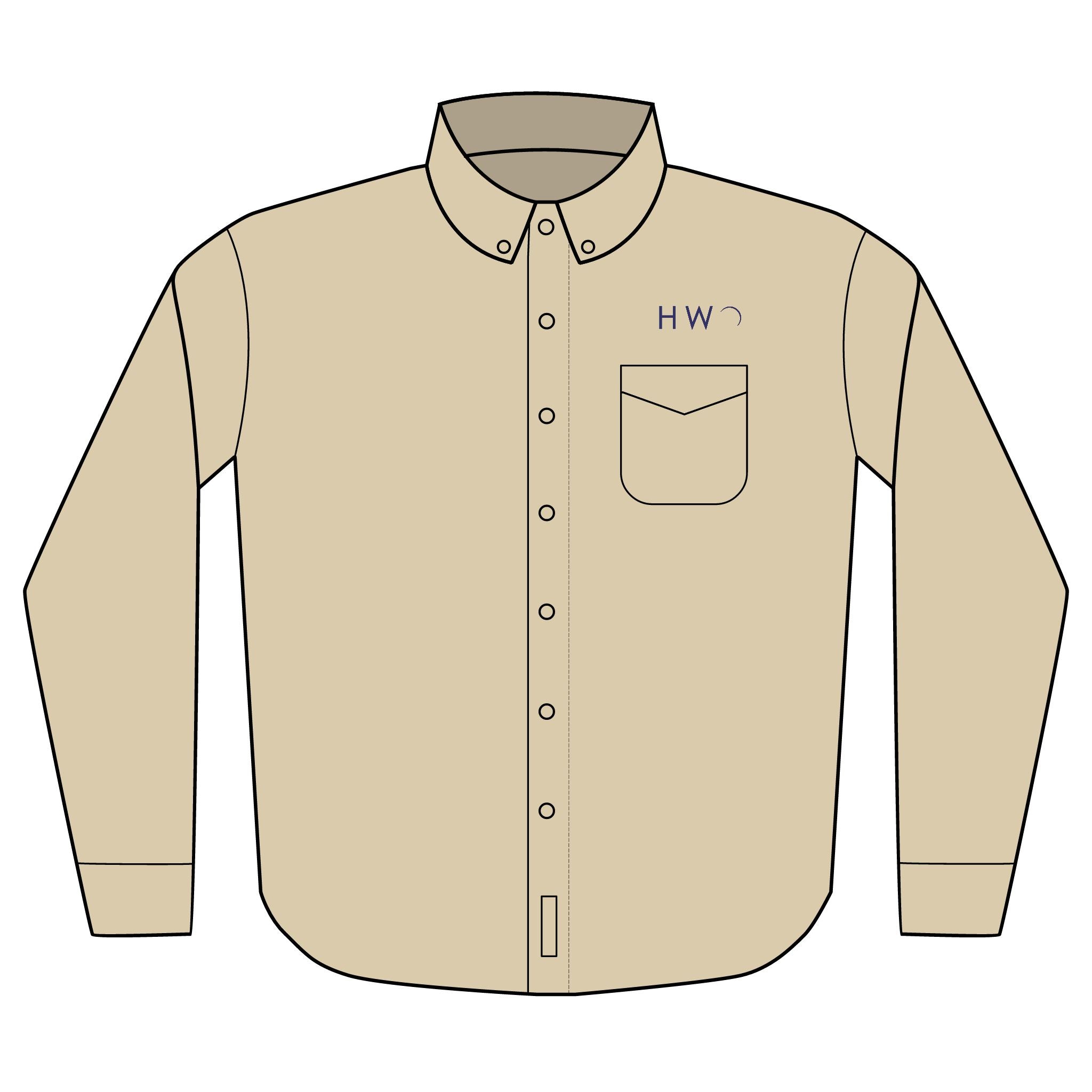 Office Shirt - Classic HWO Embroidered