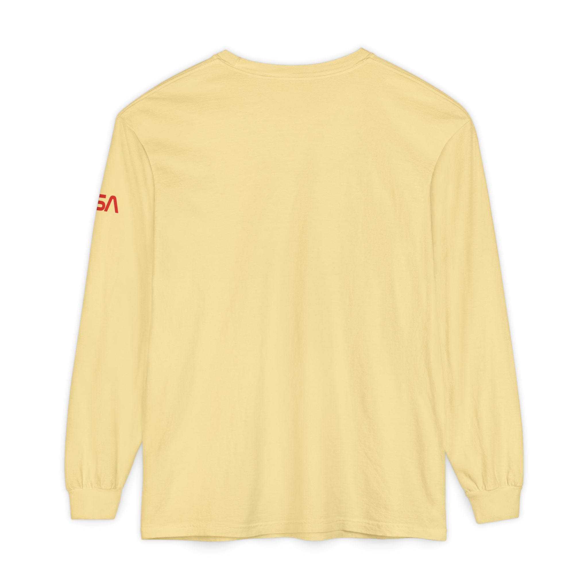 Habitable Worlds Observatory Long Sleeve Tee — NASA Sleeve Logo