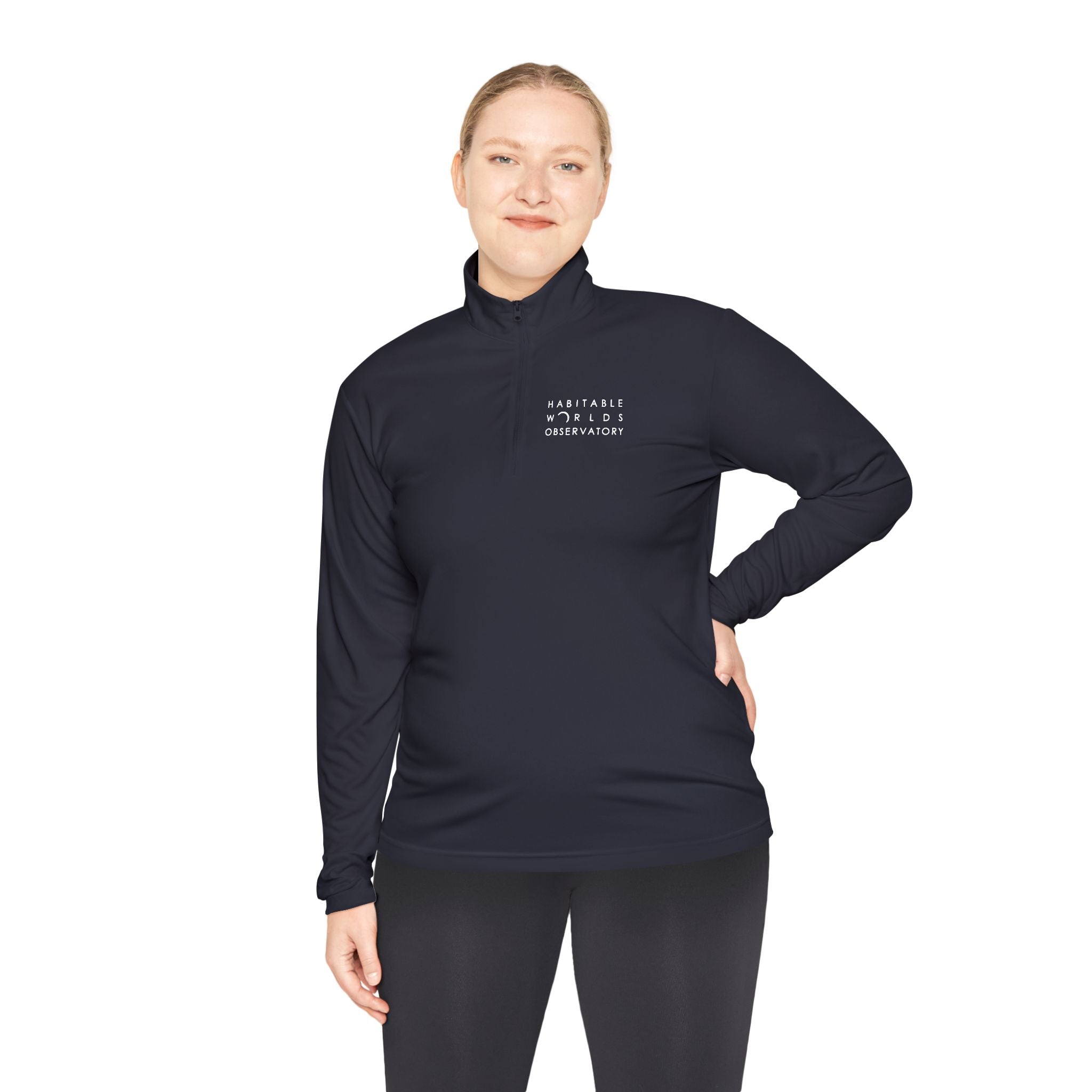 Polyester Quarter-Zip Pullover