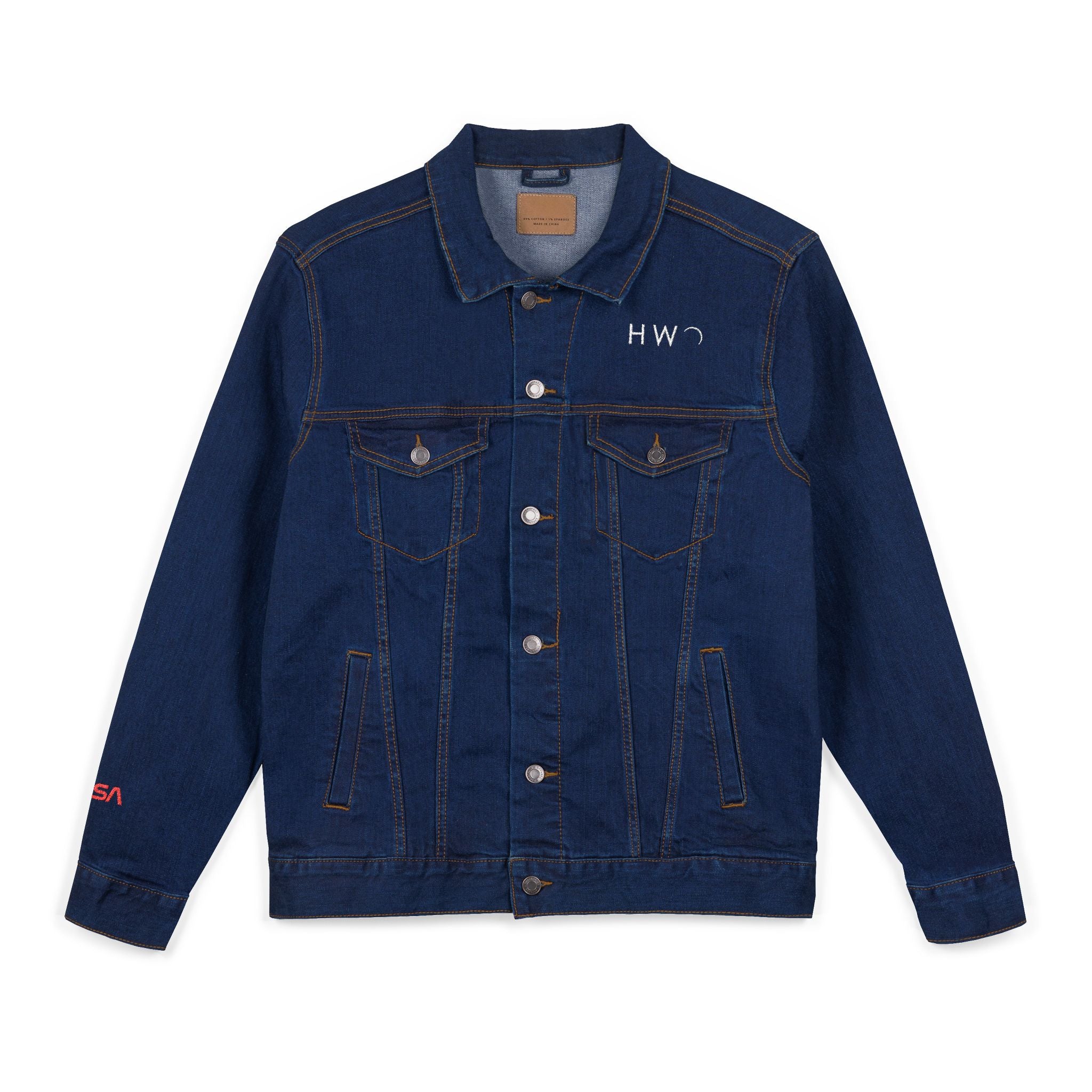 Embroidered Denim Jacket