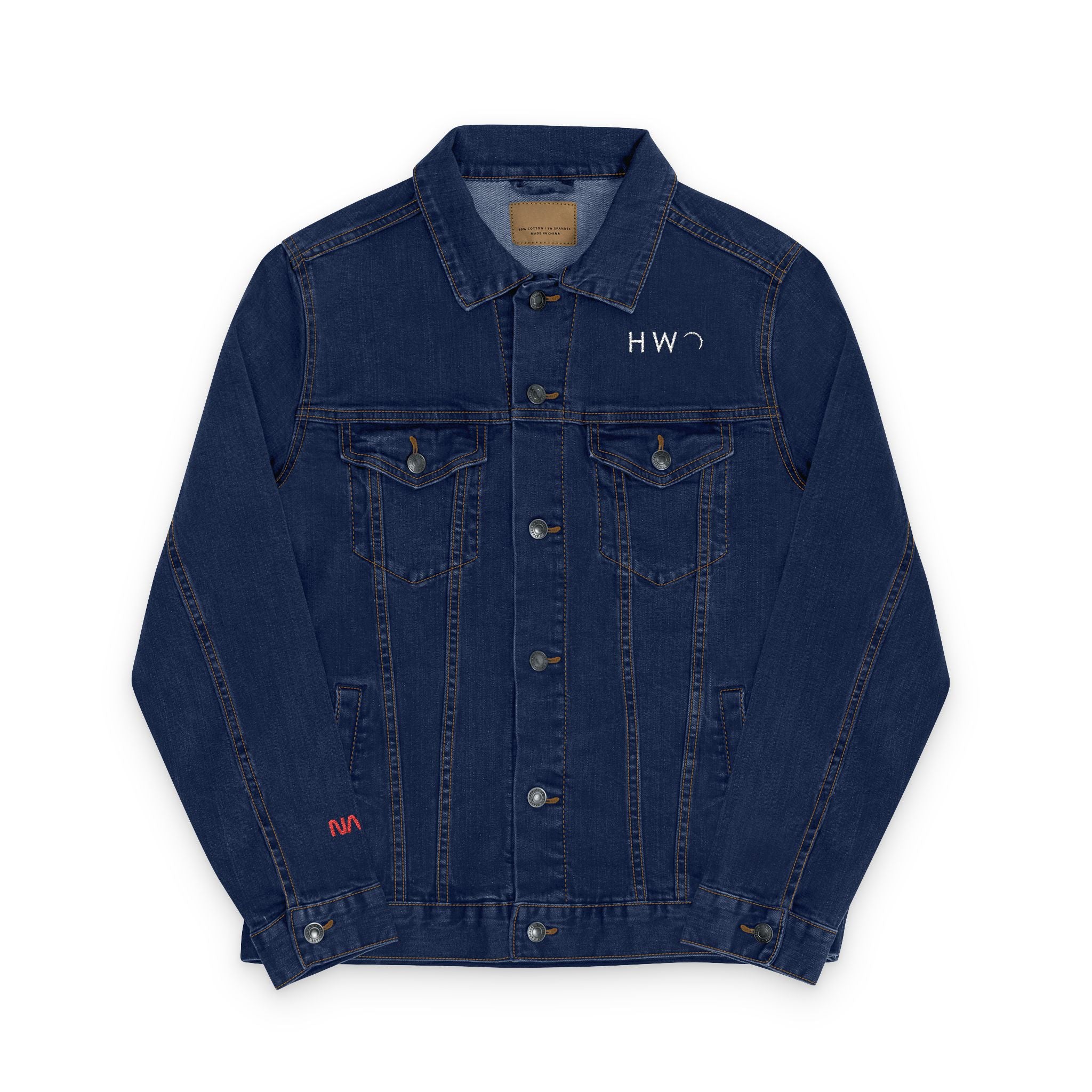 Embroidered Denim Jacket