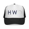 Stylish Trucker Caps with HWO Logo, Casual Headwear, Outdoor Gear, Gifts for Him, Summer Fashion, Festival Accessories