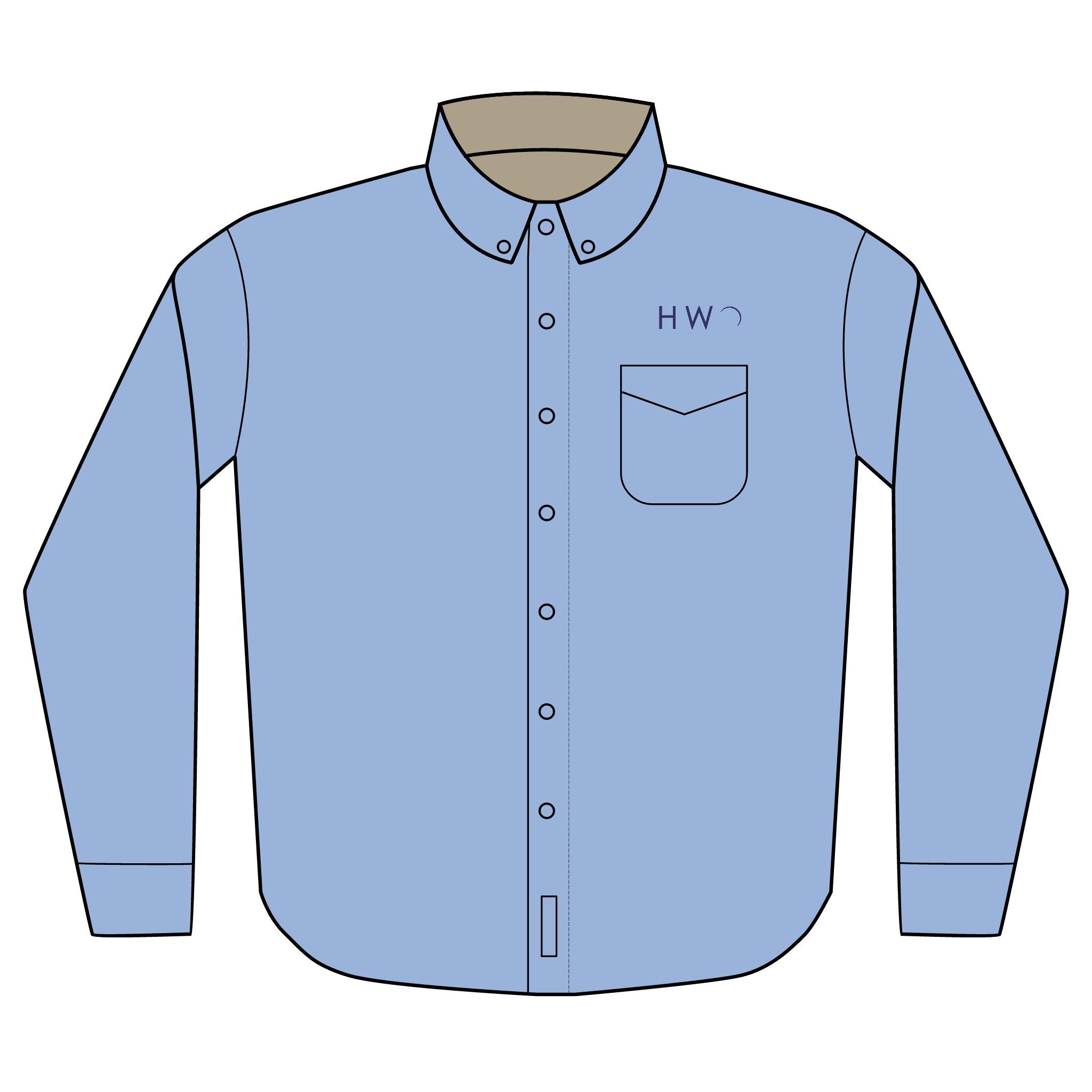Office Shirt - Classic HWO Embroidered