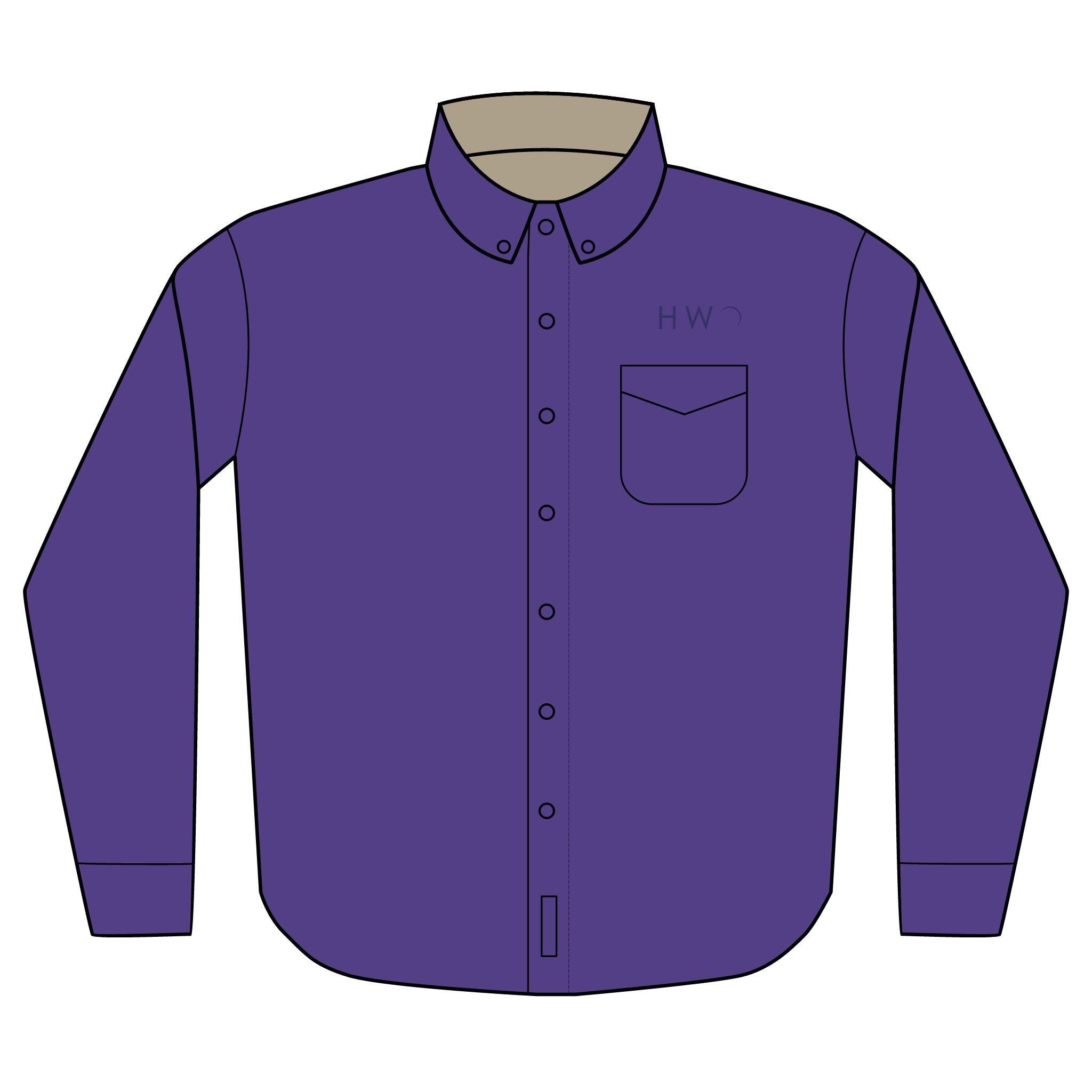 Office Shirt - Classic HWO Embroidered