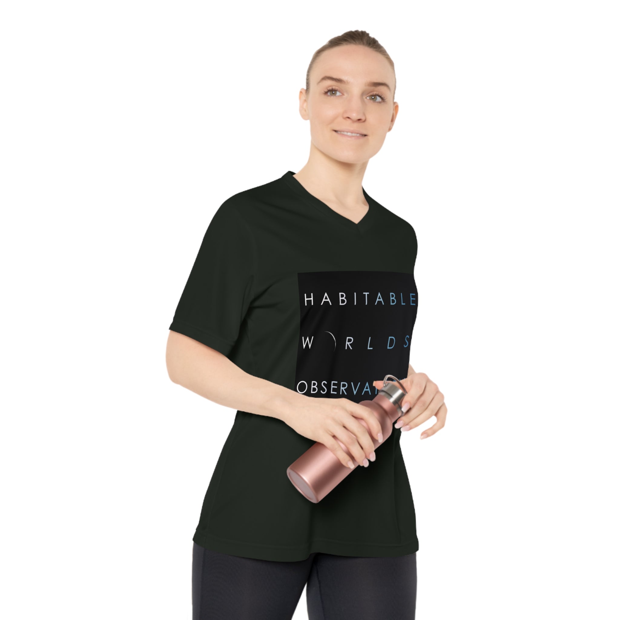 Habitable Worlds Observatory V‑Neck T-Shirt