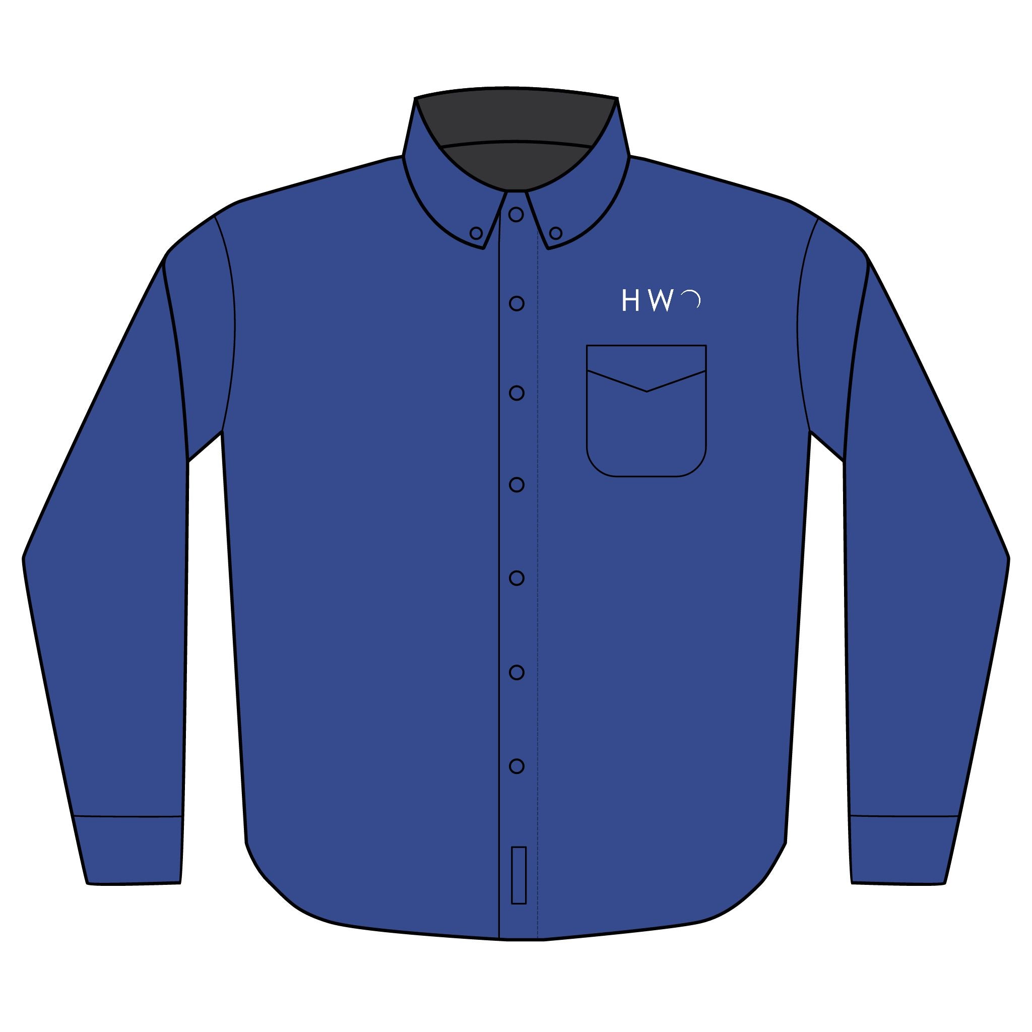 Office Shirt - Classic HWO Embroidered