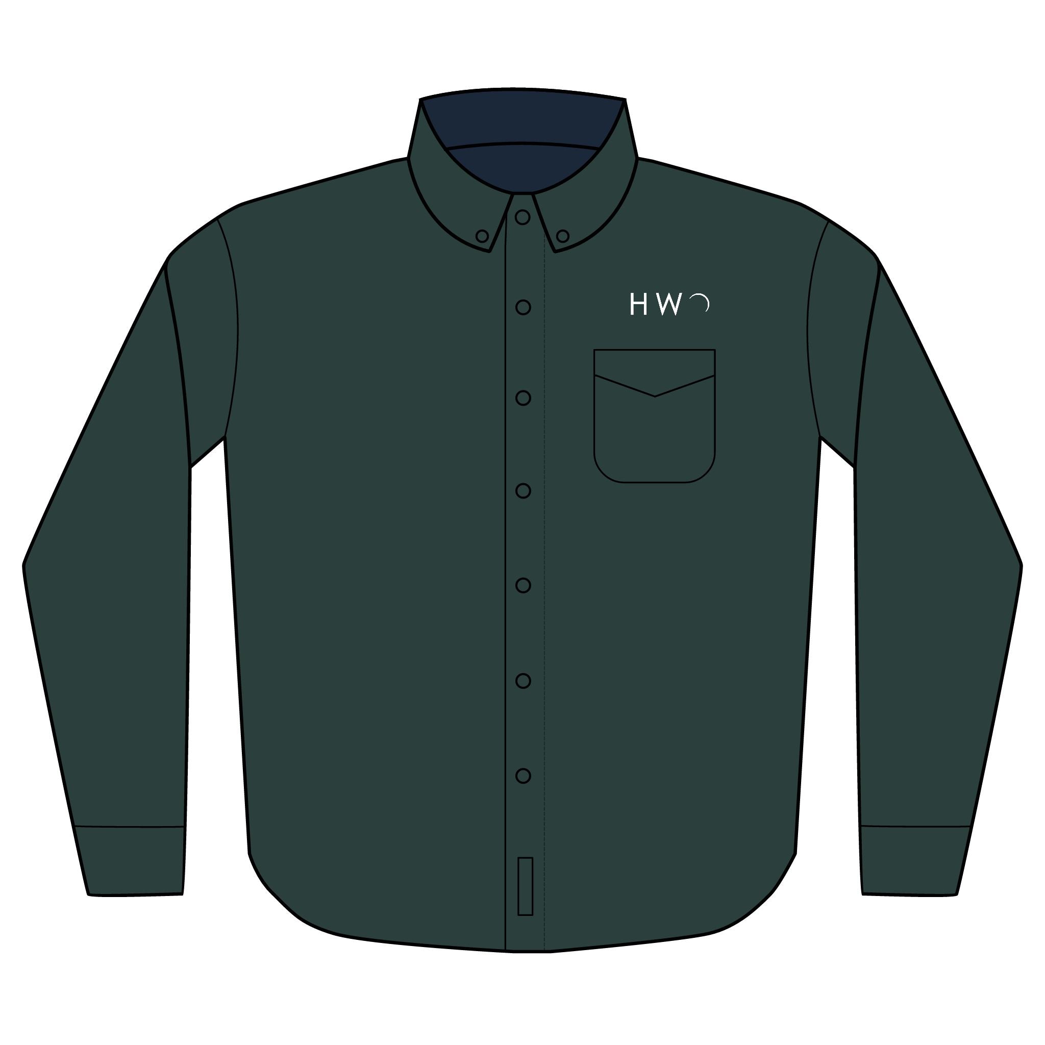 Office Shirt - Classic HWO Embroidered