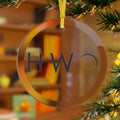HWO Glass Ornaments for Holiday Decor