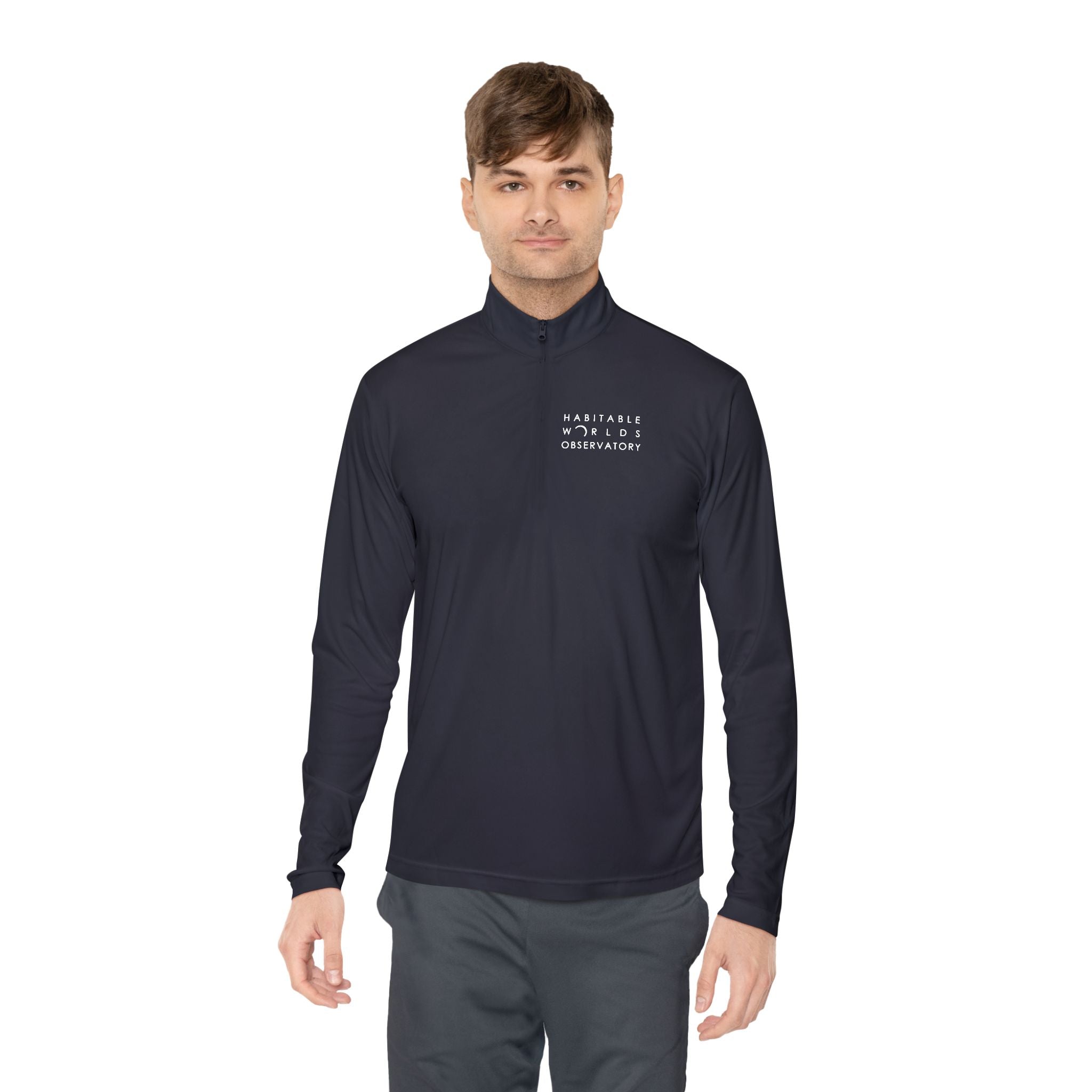 Polyester Quarter-Zip Pullover